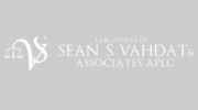 Law Offices Of Sean S Vahdat & Associates Aplc